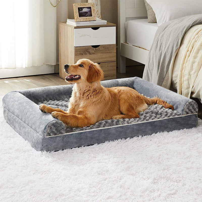 Plush Orthopedic Dog Bed