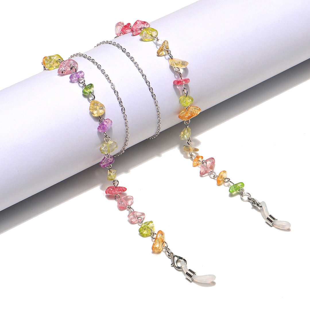 Colorful Beaded Eyewear Chain Bowlift