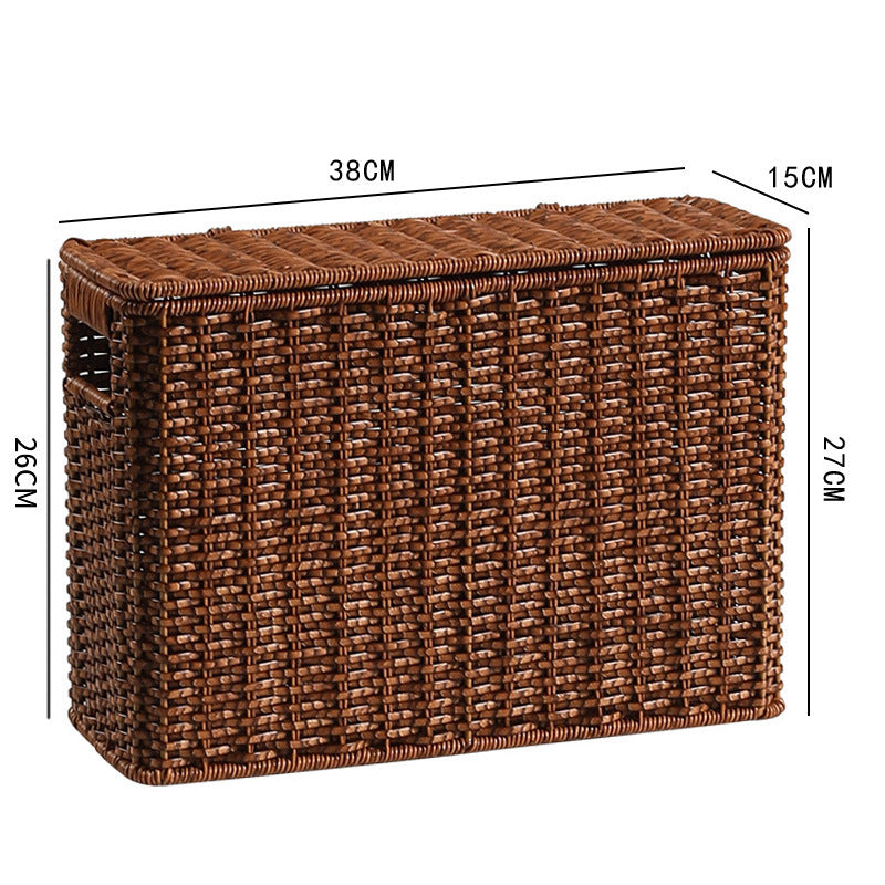 Woven Rectangular Storage Chest Bowlift
