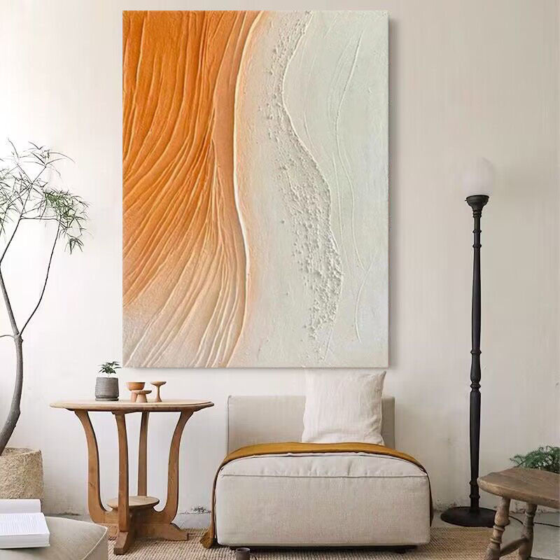 Textured Abstract Canvas Wall Artwork