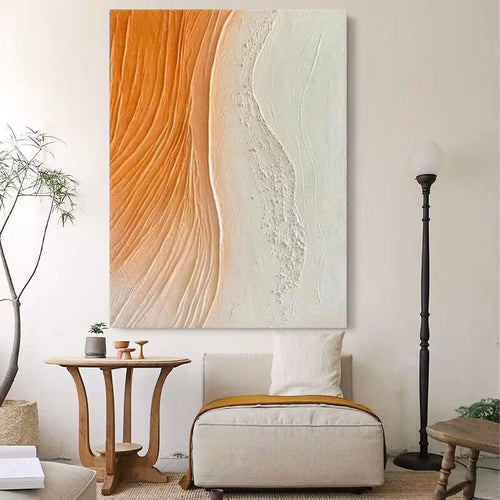 Textured Abstract Canvas Wall Artwork