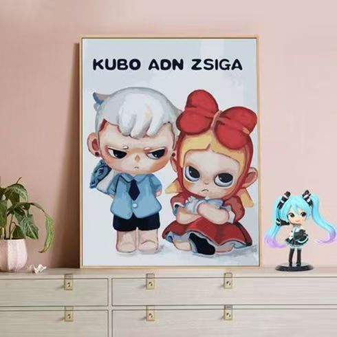 Playful Character Art Print Bowlift