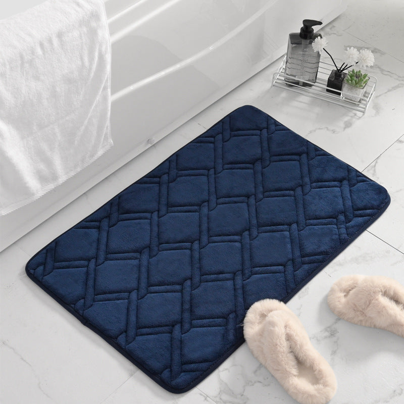 Soft Plush Woven Bath Mat