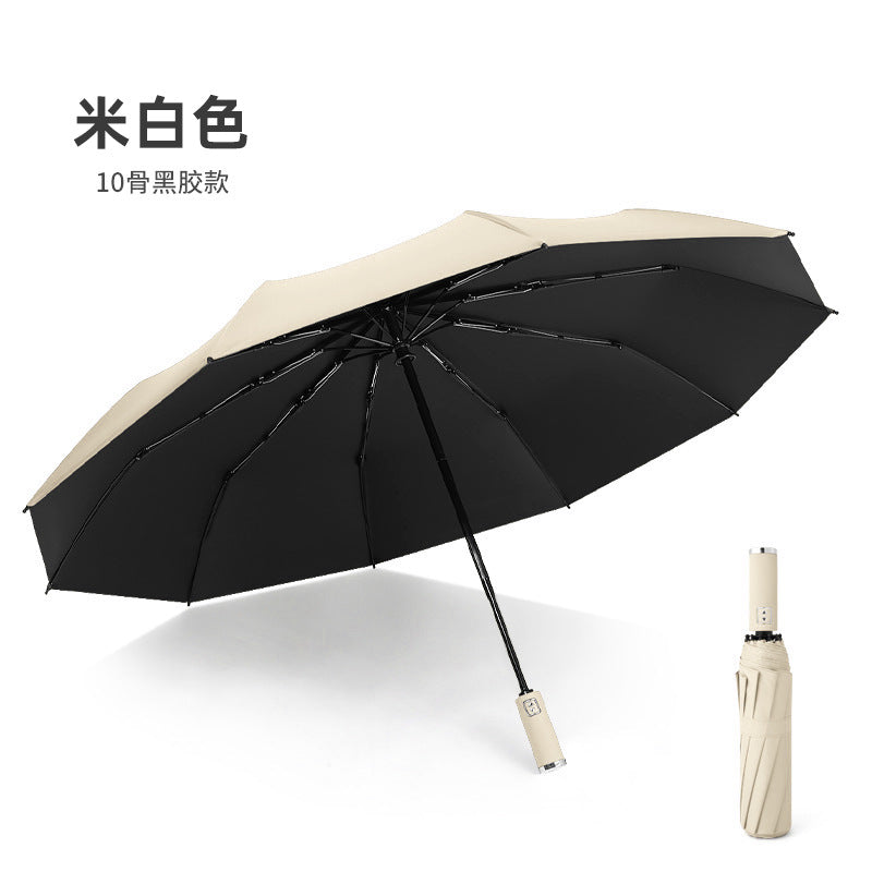 Women's Collapsible Umbrella with Stable Frame Construction Bowlift