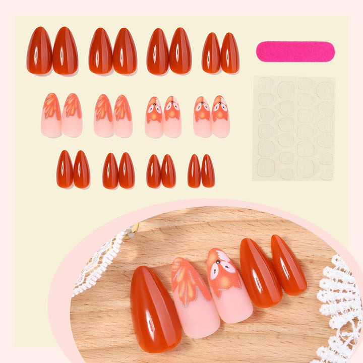 Artistic Themed Press-On Nail Kit Bowlift