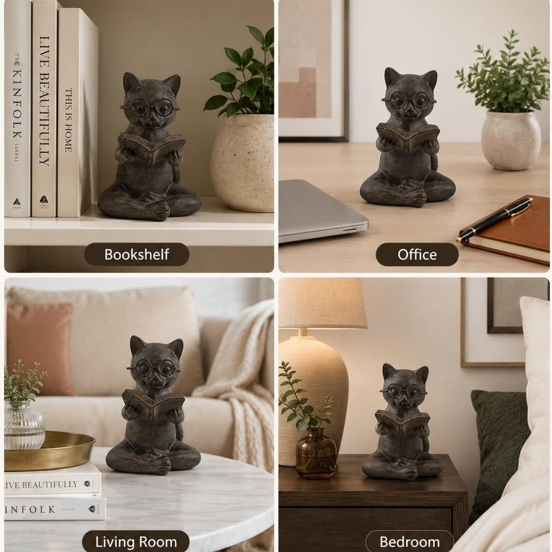 Deko Cat Figurine Bowlift