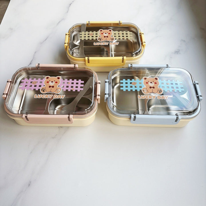 Multi-Compartment Insulated Lunch Box