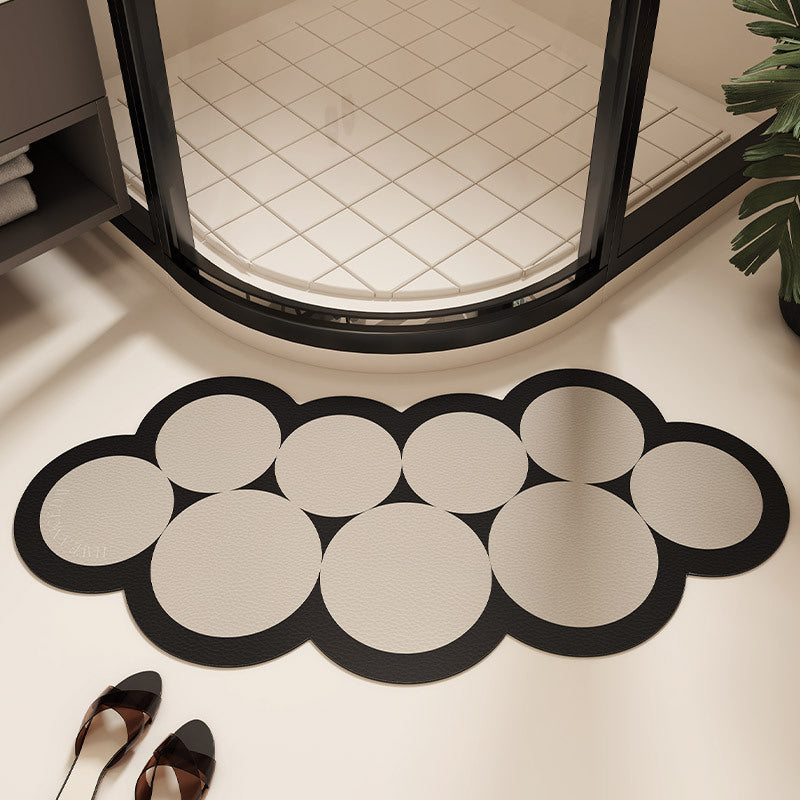 Stylish Cloud-Shaped Bath Mat Bowlift