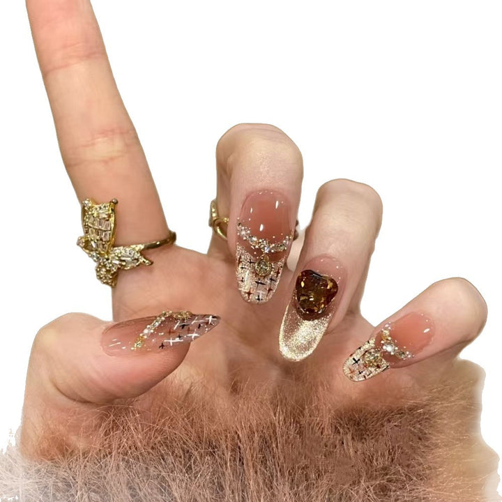 Artistic Elegance Press-On Nail Set Bowlift