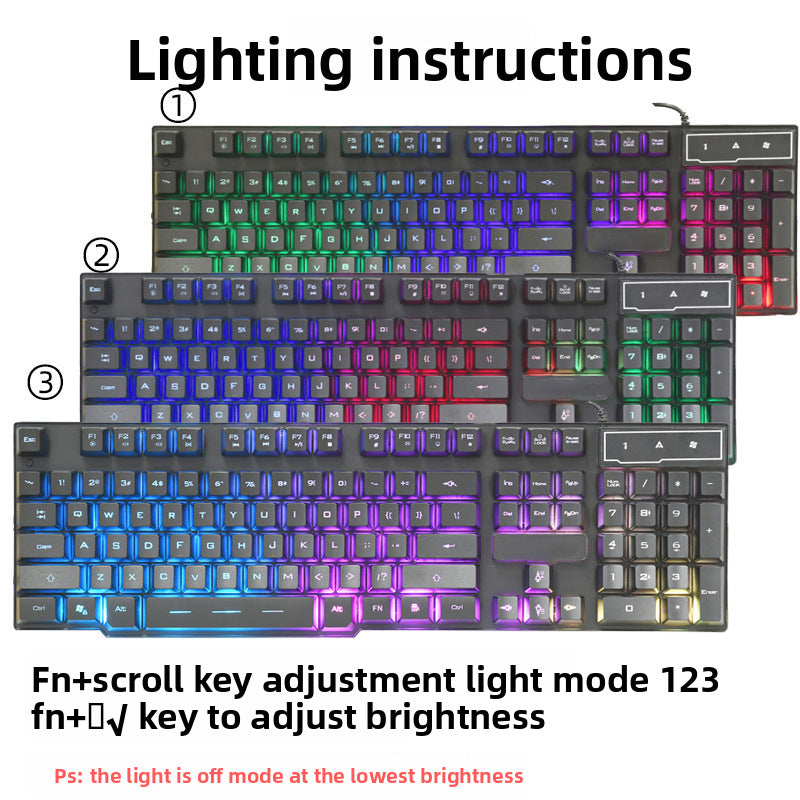 Rgb Illuminated Gaming Keyboard Bowlift