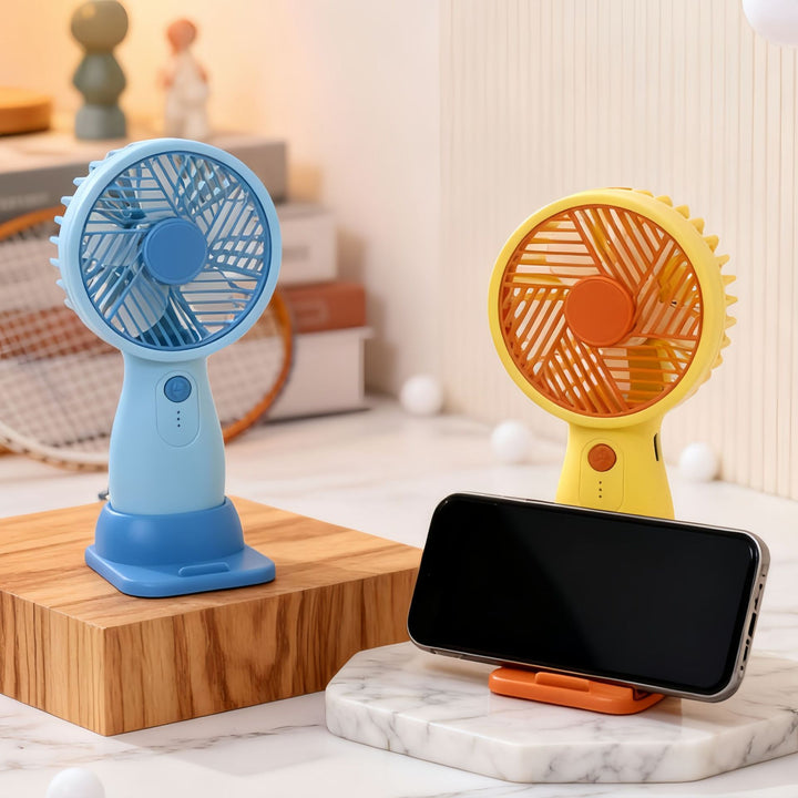 Women Portable Battery Fan with USB Connection Bowlift
