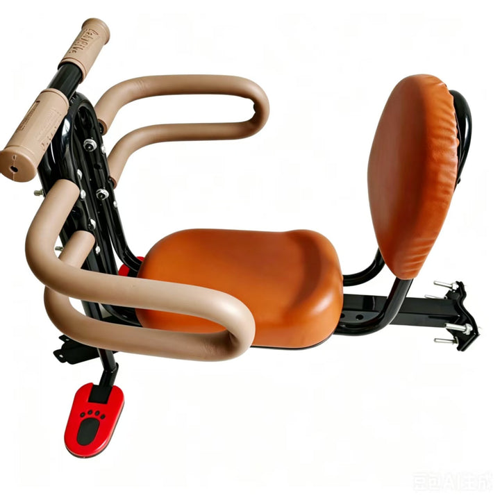 padded detachable child scooter seat with backrest and safety armrests Bowlift