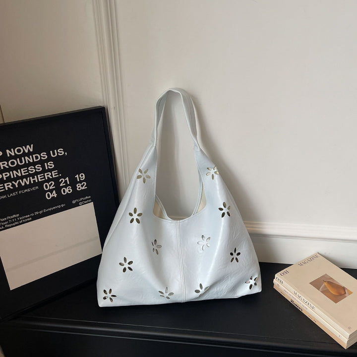 Floral Cut-Out Hobo Bag Bowlift