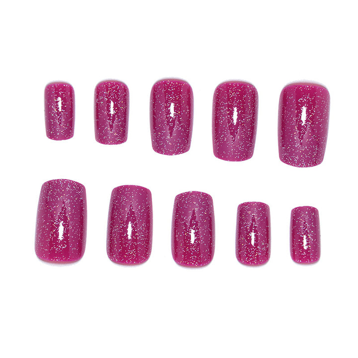 Glamorous Glittery Press-On Nail Set Bowlift
