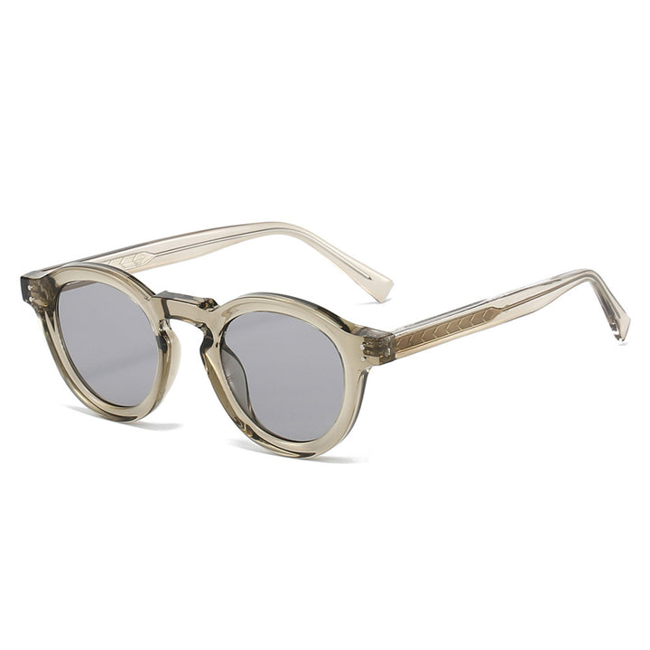 Ladies fashionable sunglasses in a stylish round design by Bowlift