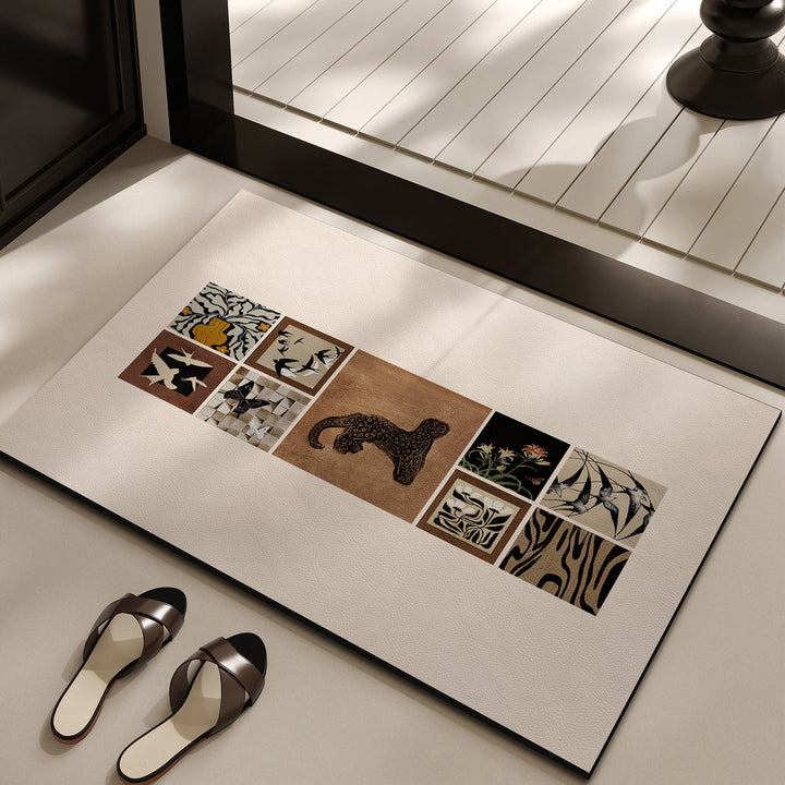 Decorative Bird Theme Rug