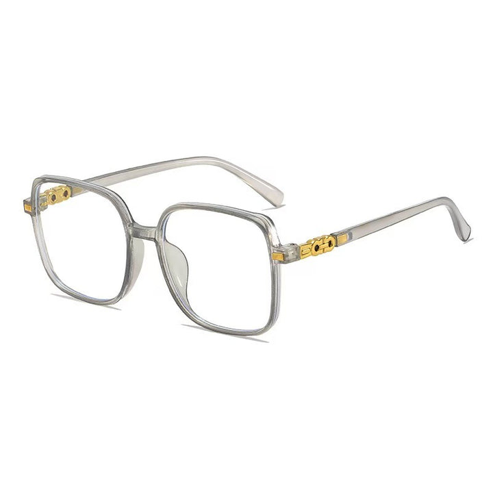 Chic Transparent Square Frame Glasses Bowlift
