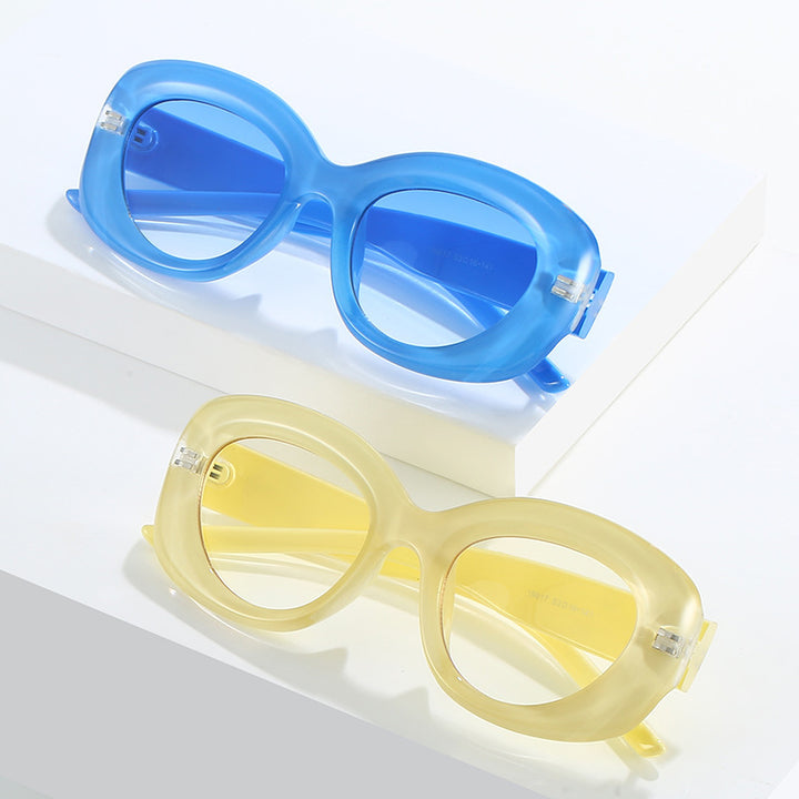 Stylish Oversized Shield Sunglasses Bowlift