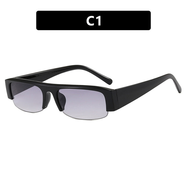 Women’s sunglasses in urban style with a wide frame and protective UV filter Bowlift
