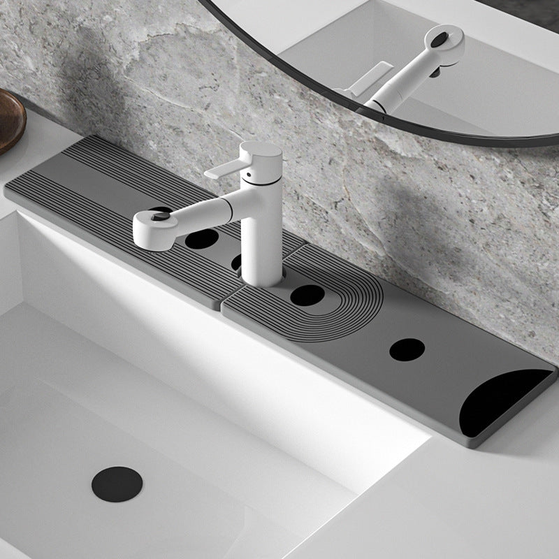 Decorative Sink Faucet Protector Mat