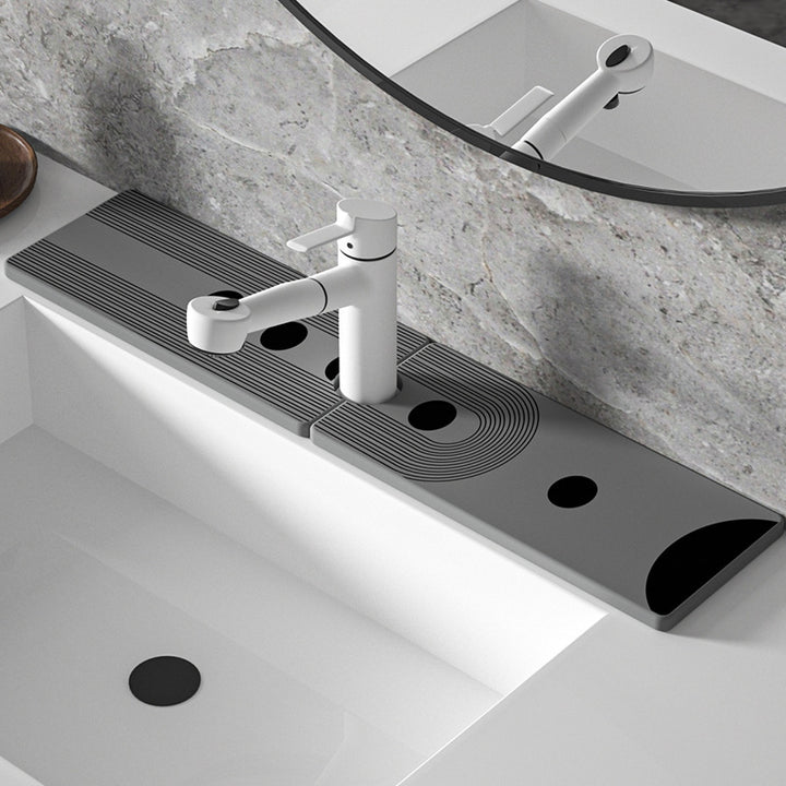 Decorative Sink Faucet Protector Mat