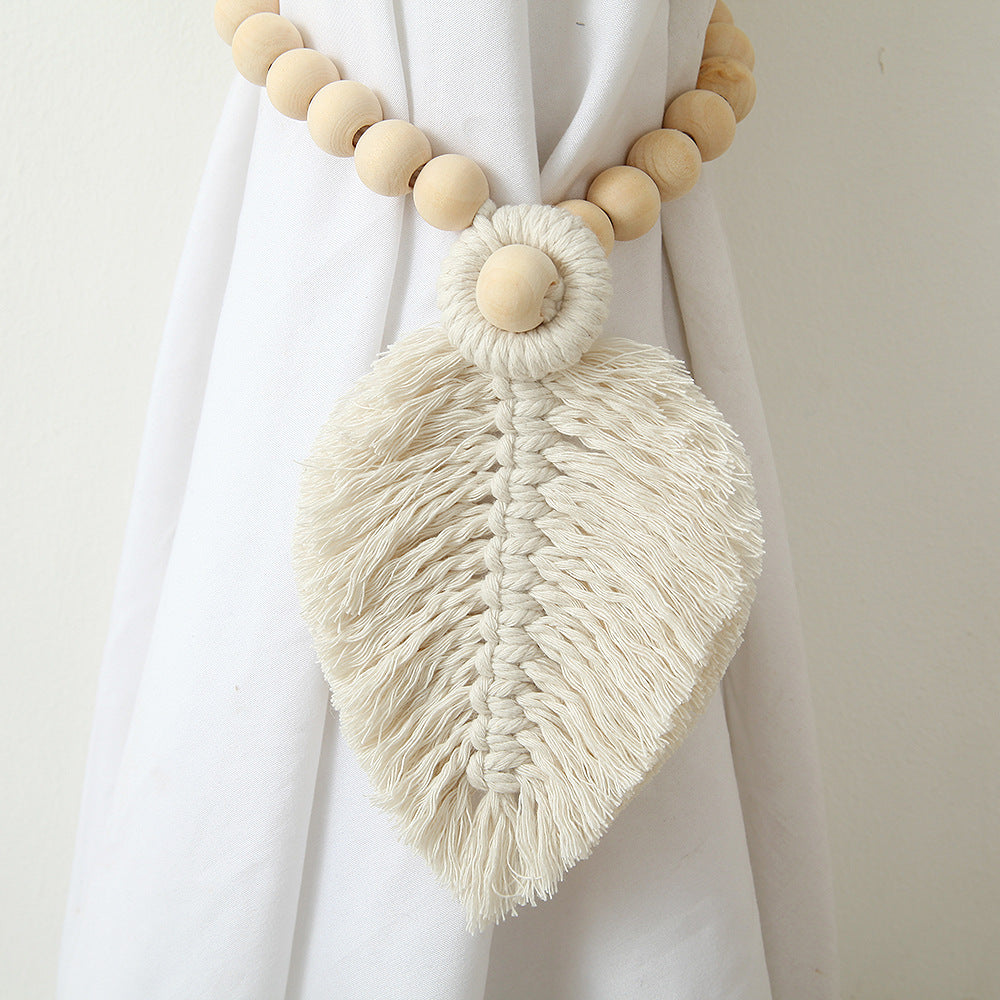 Decorative Macrame Leaf Wall Hanging Bowlift