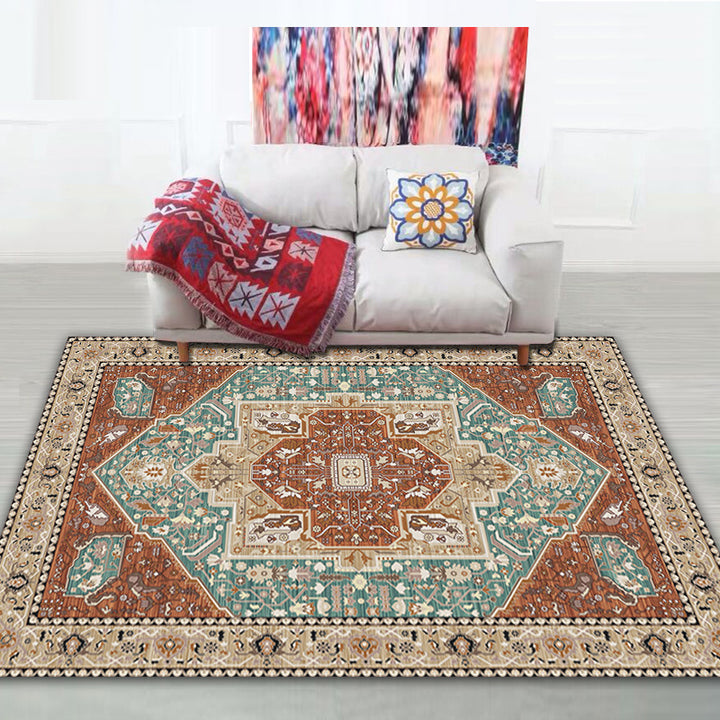 Decorative Oriental Inspired Carpet