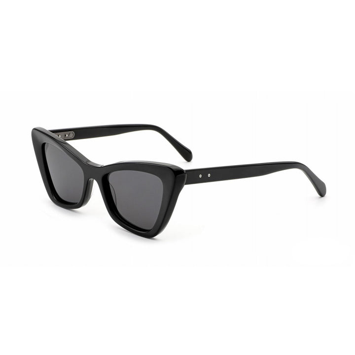 Ladies Cat-Eye Sunglasses with Fashionable Accent Bowlift