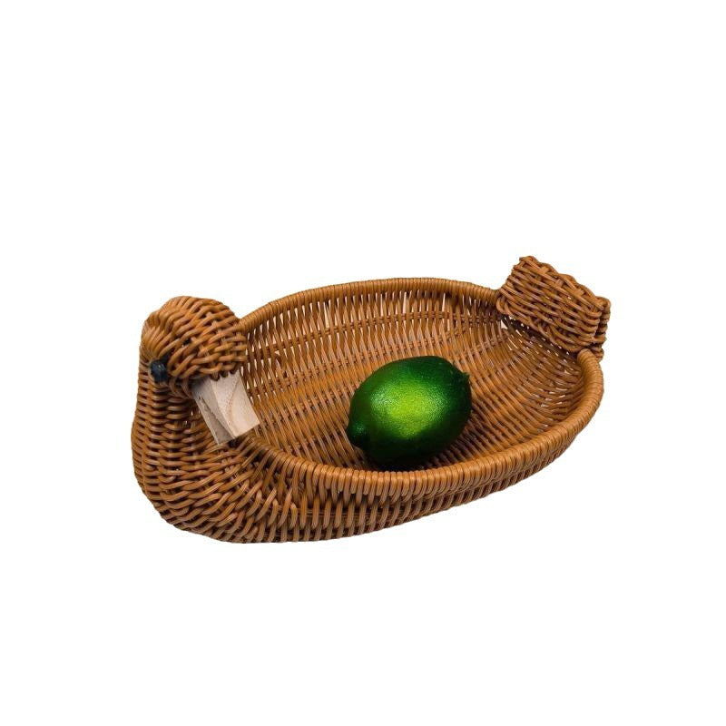 Decorative Duck Woven Bowlift