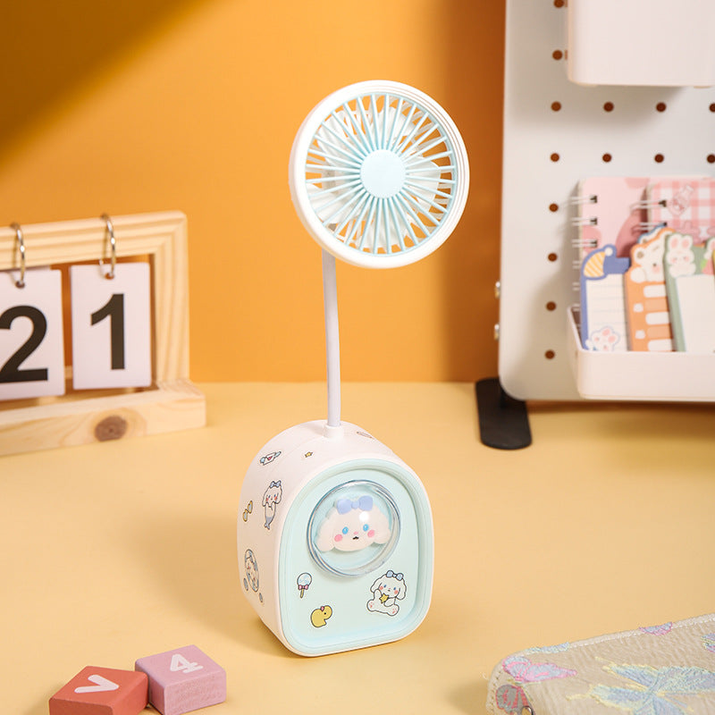 Unisex Portable Mini Fan with Flexible Neck Bowlift