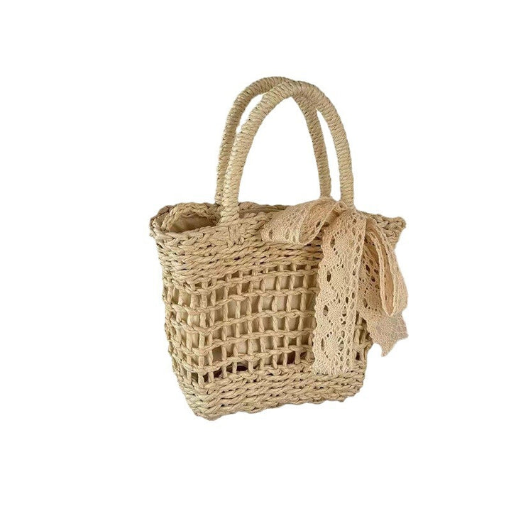 Handcrafted laundry basket bag Bowlift