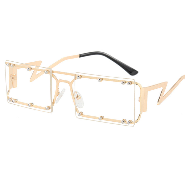 Ladies Fashion Sunglasses with Striking Geometric Design Bowlift