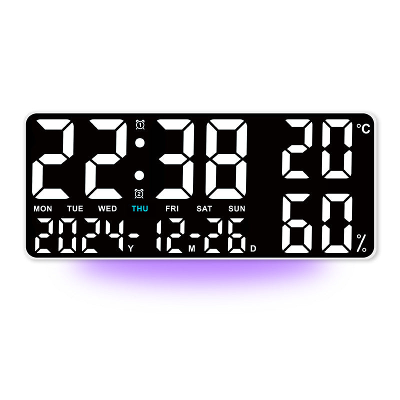 Digital multifunction alarm clock with large LED display Bowlift