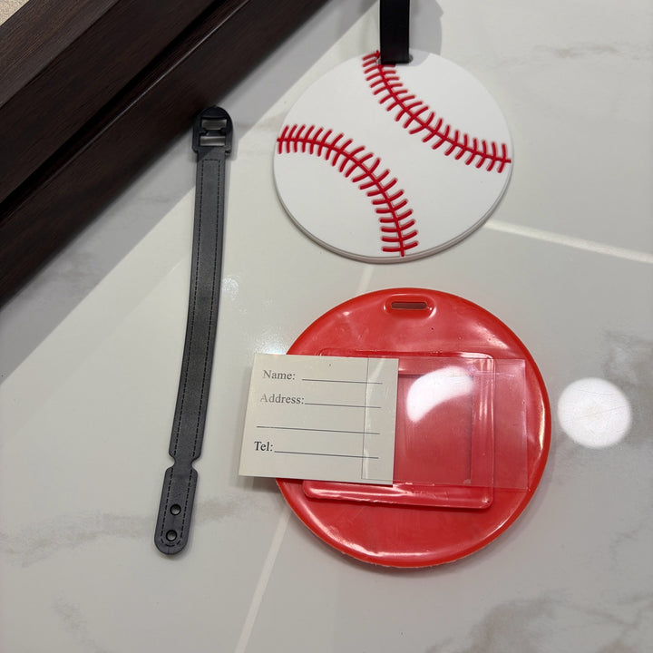Basketball-Themed Luggage Tag Bowlift