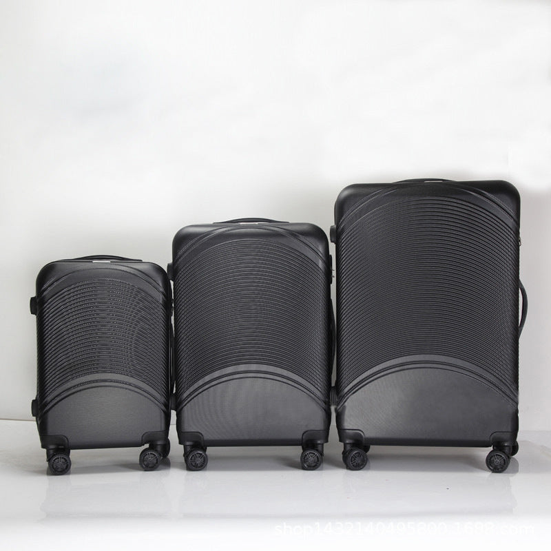 Unisex Premium Textured Hardshell Luggage Set Bowlift