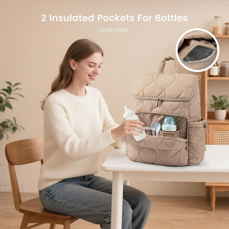Padded everyday backpack with practical compartments Bowlift
