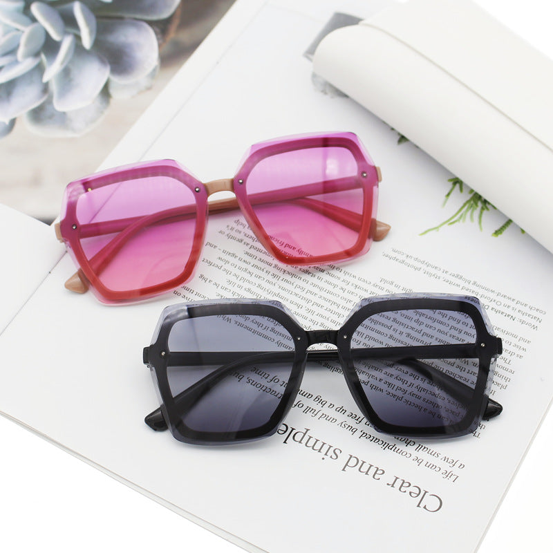 Women's oversized geometric sunglasses Bowlift