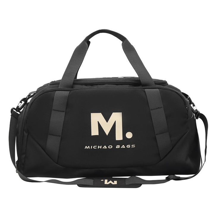 Sporty travel bag with reinforced material Bowlift