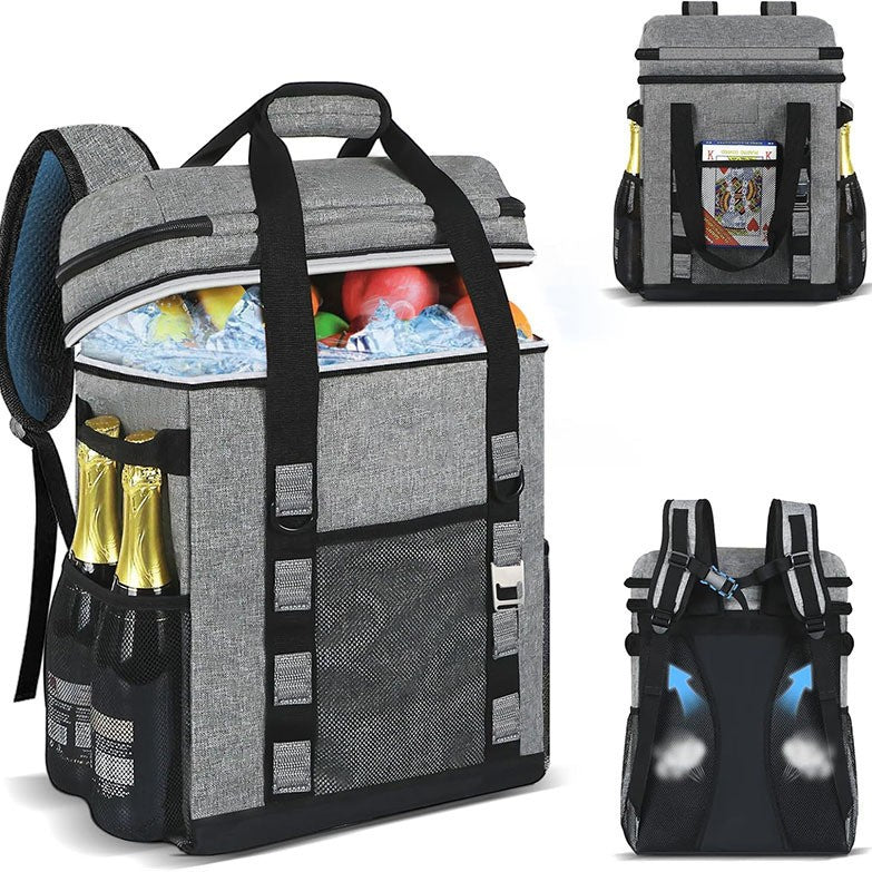 Women's Insulated Cooler Backpack with Generous Compartment Design Bowlift