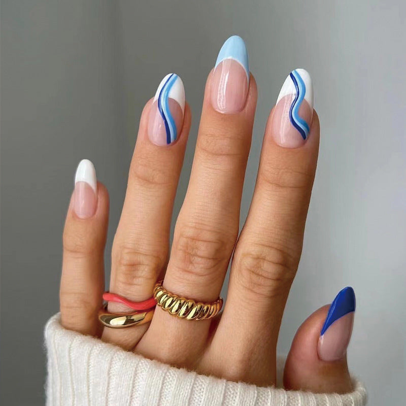 Elegant Artificial Nails with Modern Design Bowlift