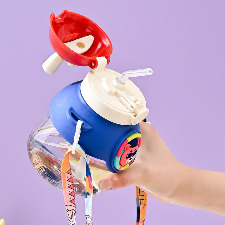 Women’s children’s drinking bottle with funny rabbit design Bowlift