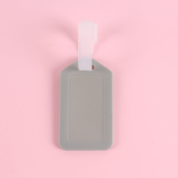 Unisex flexible silicone luggage tag Bowlift