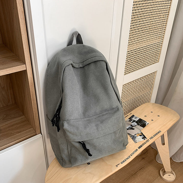 Vintage Canvas Backpack Bowlift