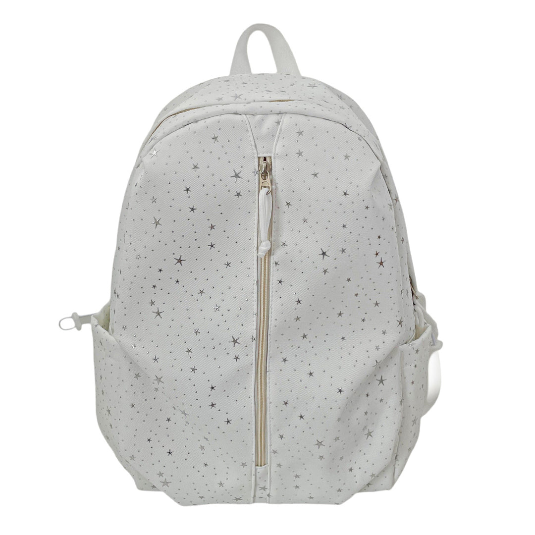 Star Patterned Backpack Bowlift