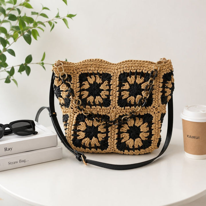 Handbag in Modern Crochet Design Bowlift