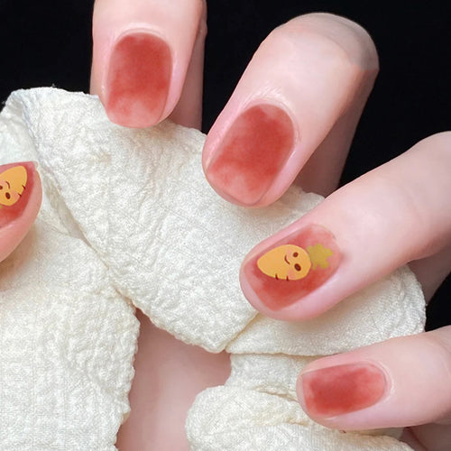 Creative Nail Art with Cheerful Design Bowlift