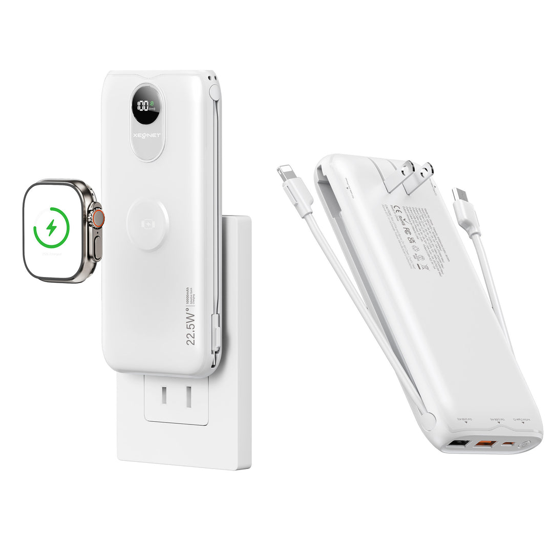 Portable power bank with Qi charging function and wired fast charging system Bowlift