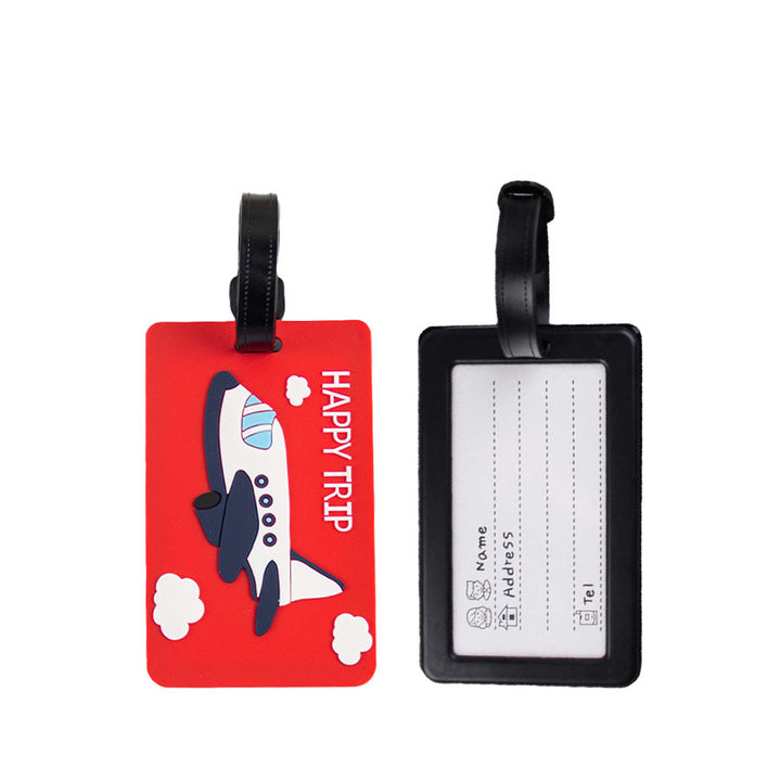 Airplane-Themed Luggage Identifier Bowlift