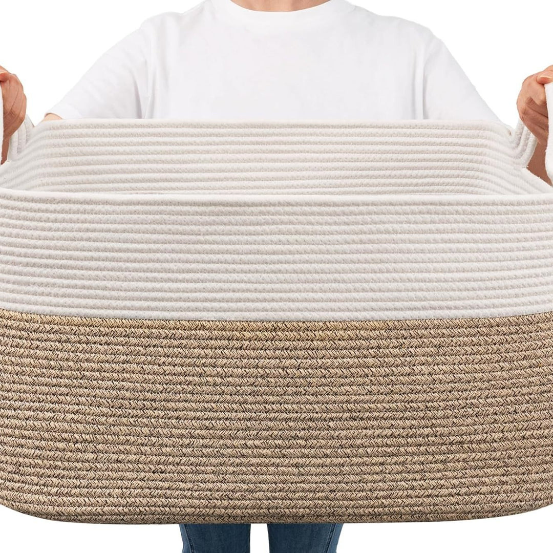 Women Versatile Storage Basket with Sturdy Handles Bowlift