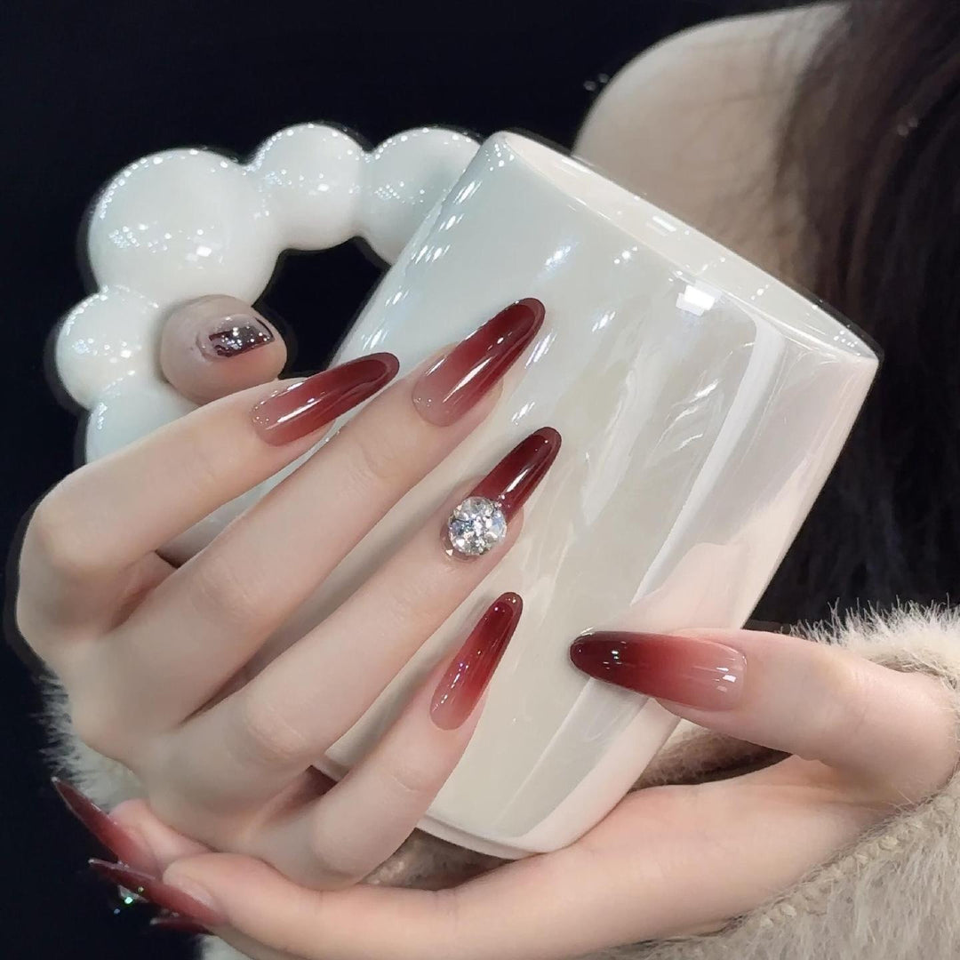 Luxury Ombre Press-On Nails Bowlift